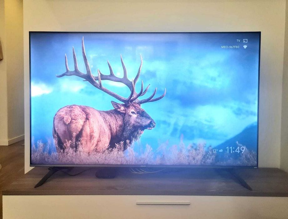 TV 65” Xiaomi 4K QLED – Como Nova