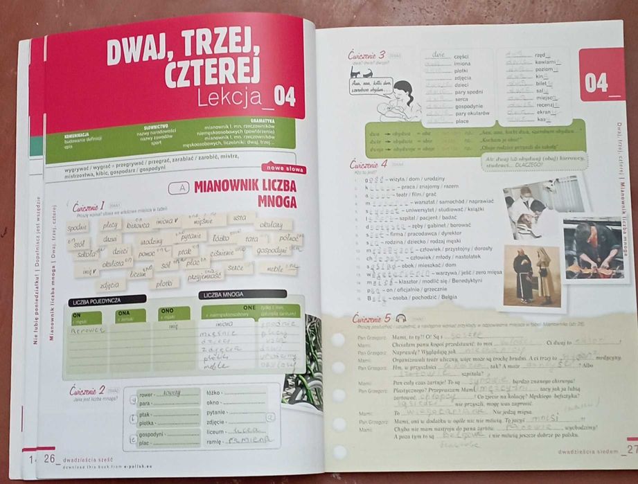 Polski Krok po Kroku 2 (A2) — Комплект: Підручник + Зошит