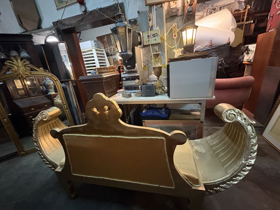 Banqueta estilo imperio