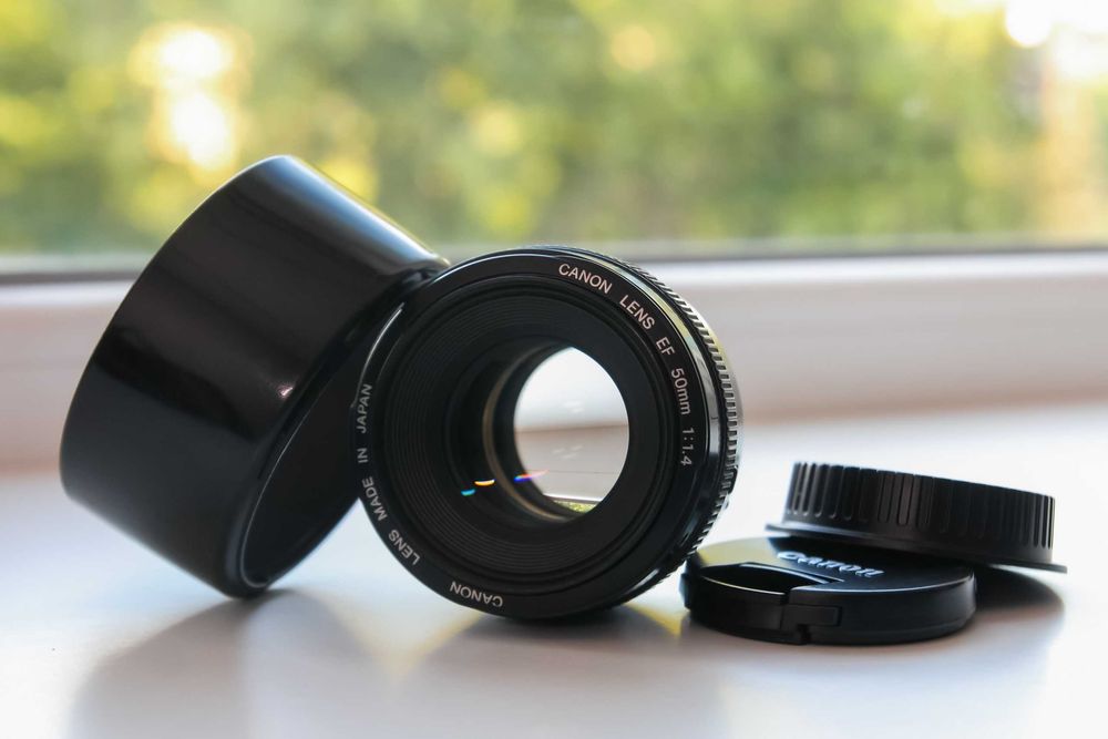 Canon 50mm f 1.4 USM купити об'єктиви в Україні - Ціна на OLX.ua