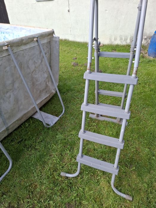 Sprzedam basen 170x380 wysoki 120 z drabiną