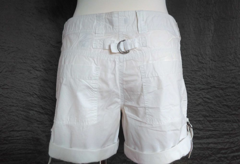 Spodenki białe Damskie r. 38 H&M bawełna 100% NOWE