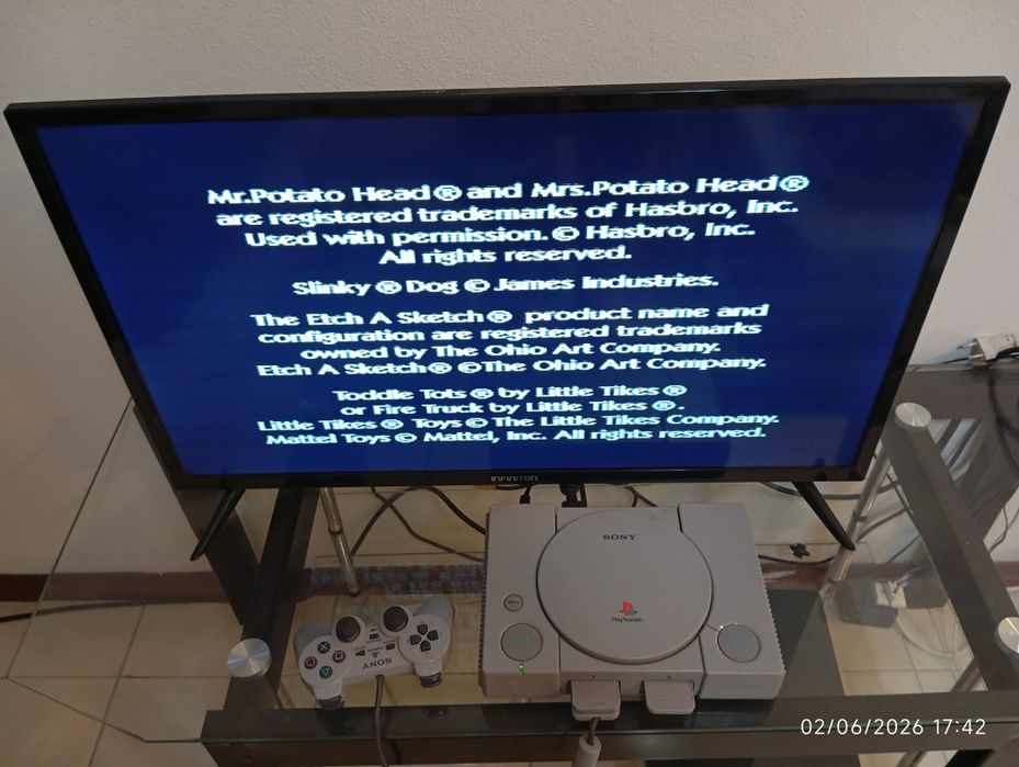 Playstation 1 muito conservado