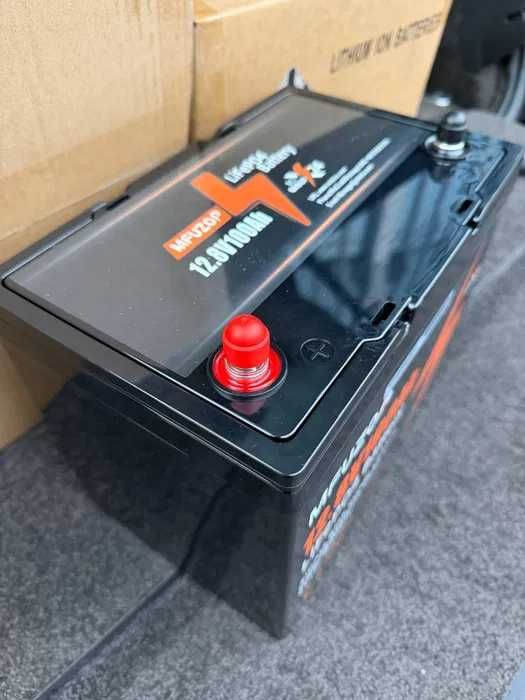 Акумулятор LiFePO4 MFUZOP 12.8V/100Ah [1.28 квт] ОПТ