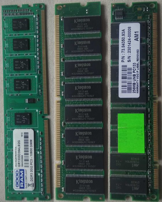 Pamięć GOODRAM DDR3 2GB PC3-10600 DIMM.