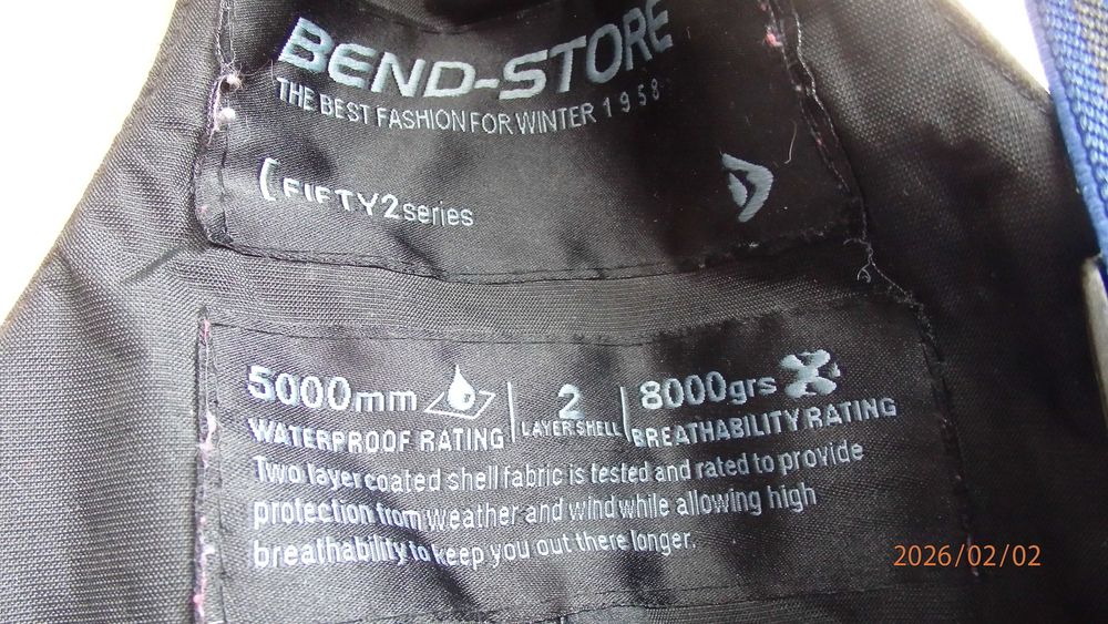 Spodnie sportowe na szelkach marki Bend-Store rozmiar XL 85cm w pasie
