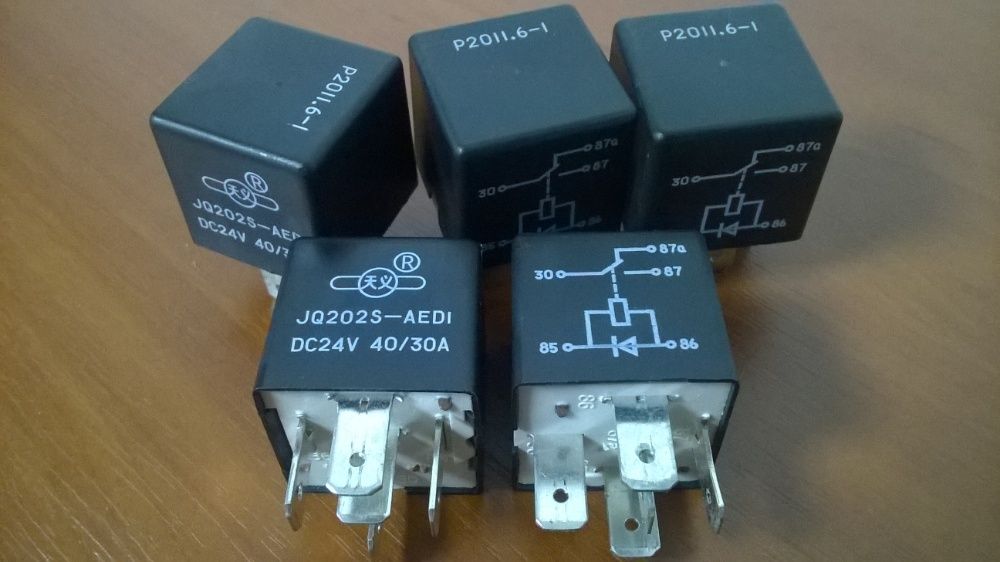 Реле OPTO 22 , реле DC24V 40/30А 4шт.