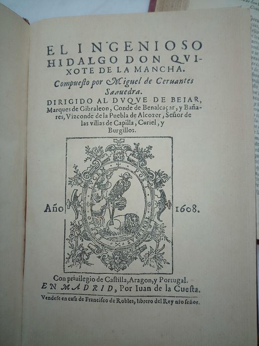 El ingenioso hidalgo Don Quijote de la Mancha 2Vol- Montaner y Simon
