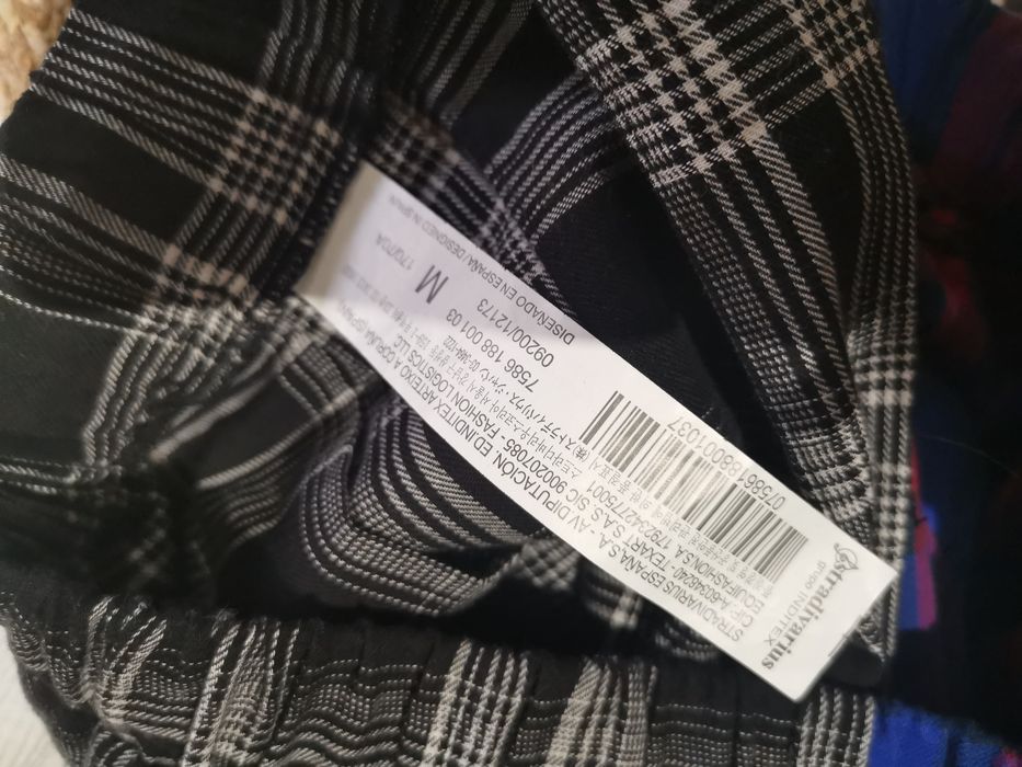 Saia plissada várias padrões