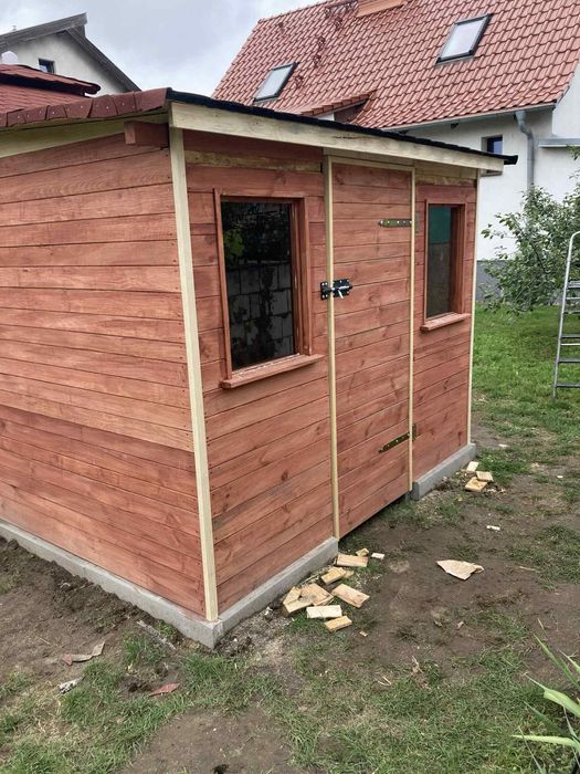 Projektowanie i wykonanie altanke narzedziwoni drewutni i tp