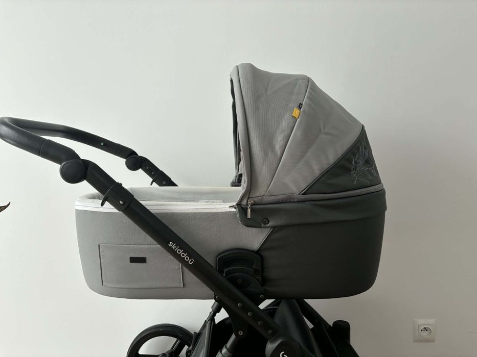 Wózek Skiddou gondola + spacerówka + fotelik