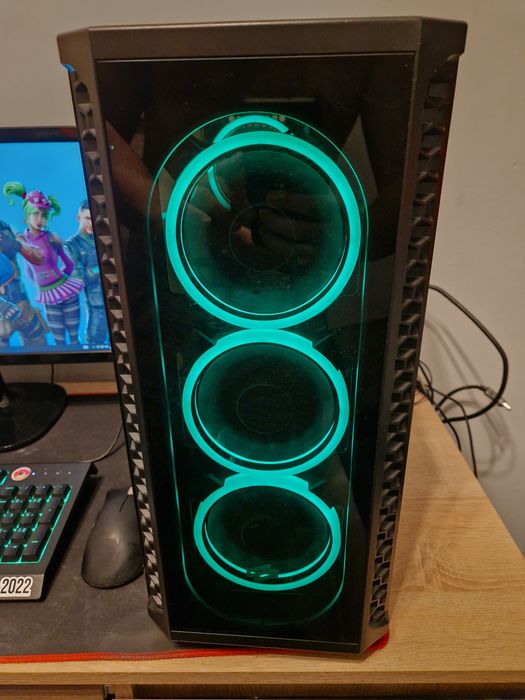 Zestaw komputerowy do gier - Ryzen 5/GTX/16GB RAM/SSD/RGB