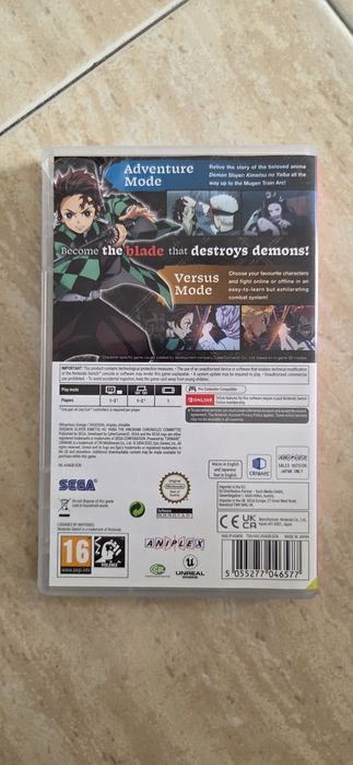 Demon Slayer Nintendo Switch