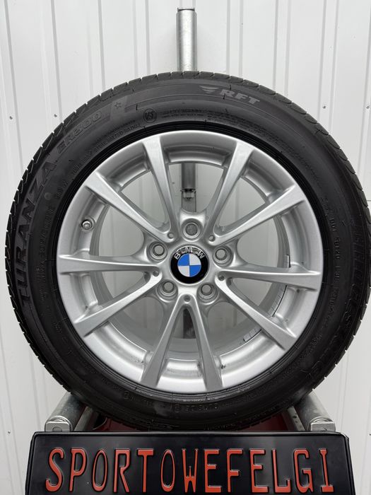 Felgi KOMPLET 5x120 16 cali BMW  F30 E46 E90 E87 E91 E47 OPONY LETNIE