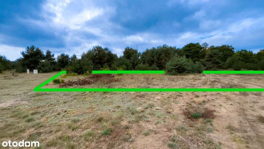 Działka przy Puszczy Noteckiej - kanalizacja, MPZP