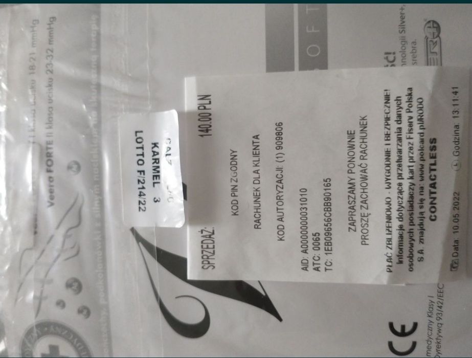 Pończochy uciskowe Veera forte