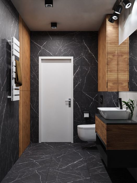 Plytki 60/120 Mat Artstone Black Gres Czarny Szkl. Rekt. PARADYZ