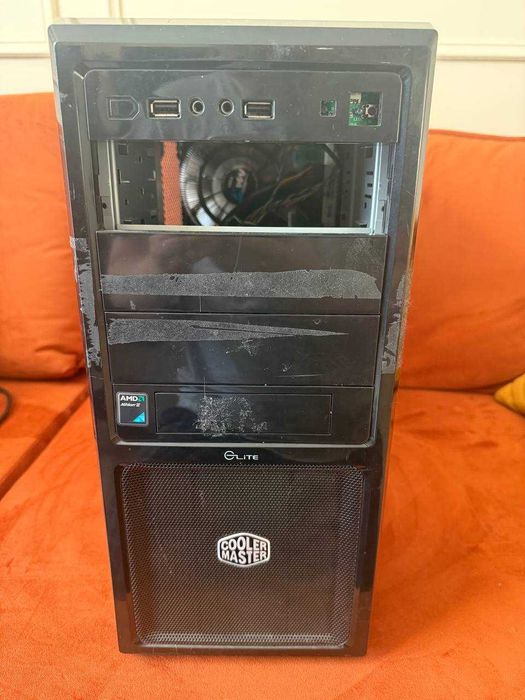 Ретро компьютер AMD Phenom II X6 Windows 7 системный блок