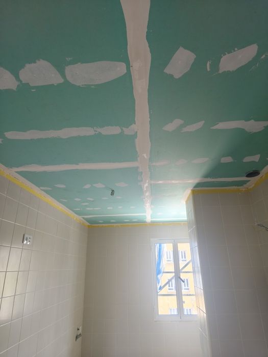 Remodelação em geral, Pladur, tratamento de juntas, pintura, alvenaria, capoto