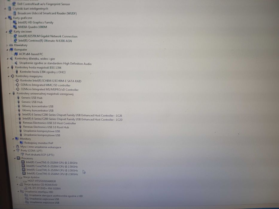 Dell Precision M4600. Laptop, stacja robocza.