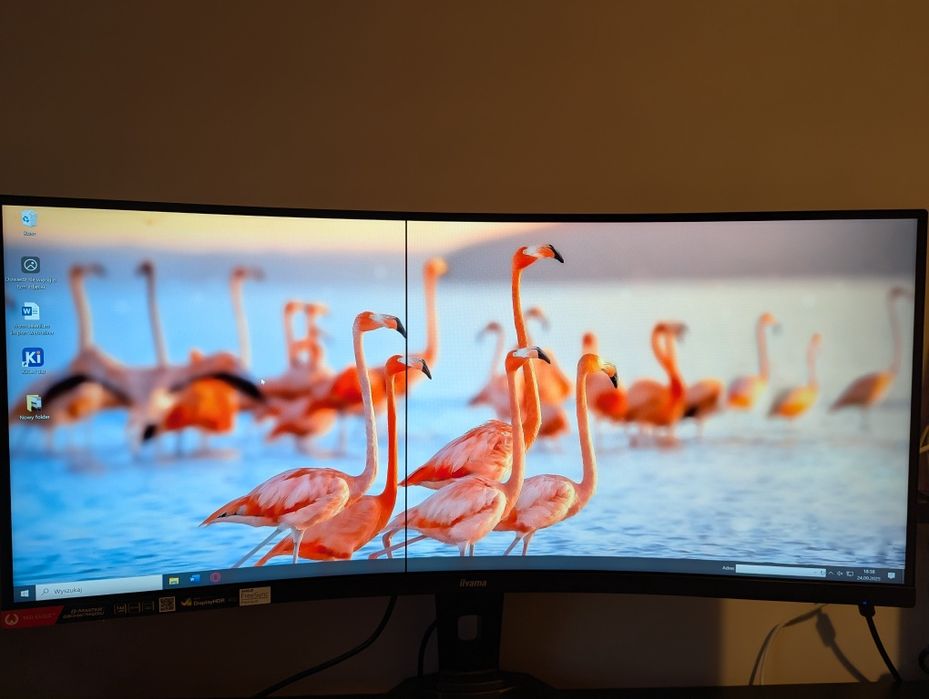 Monitor IIYAMA G-Master GB3467WQSU-B1 34 cali wada pasek