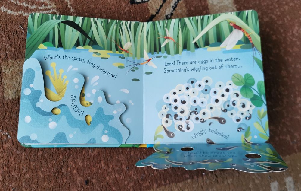 Spotty Frog Usborne klapki