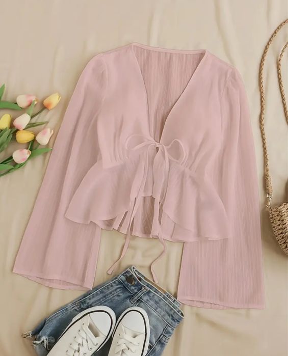 Кофтинка рожева жіноча