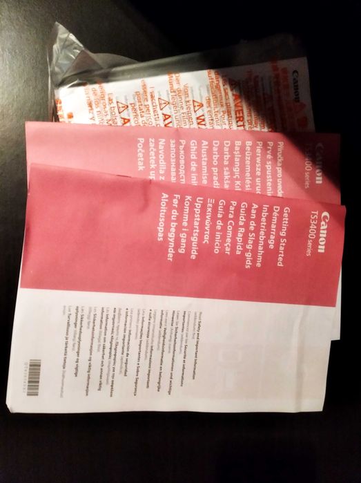 Impressora multifunções Canon Pixma TS3450 para reparação/peças