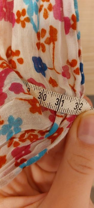 Jesienna chusta delikatna wzorzysta
Alla plisowana

Używana w bardzo d