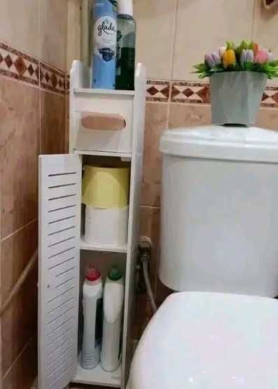 Пластикова етажерка для ванної