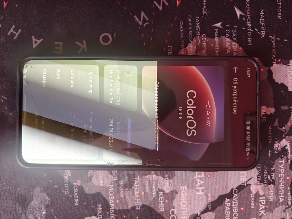OnePlus Ace 3V 12/256 - розбитий екран, під відновлення