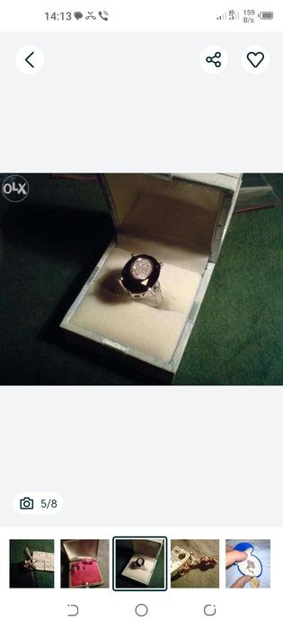 Кольцо серьги золотые с бриллиантами СССР качество