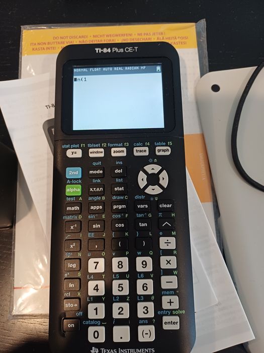 Calculadora gráfica Texas ti 84 plus ce t