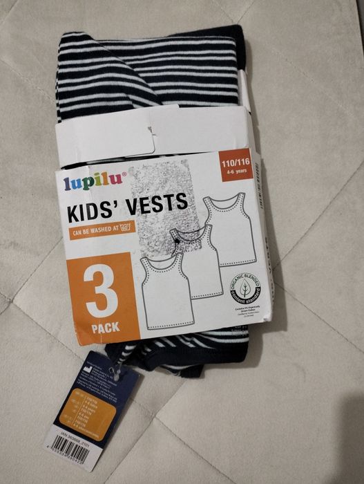Zestaw 3 podkoszulek dziecięcych Lupilu