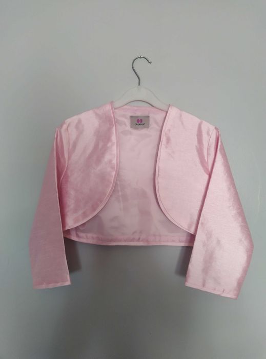Casaco Curto / Bolero Creasur Rosa Claro – Tam. S