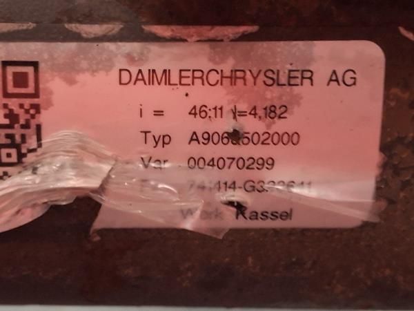 Eixo traseiro discos MERCEDES-BENZ Sprinter 3,5-t (906)