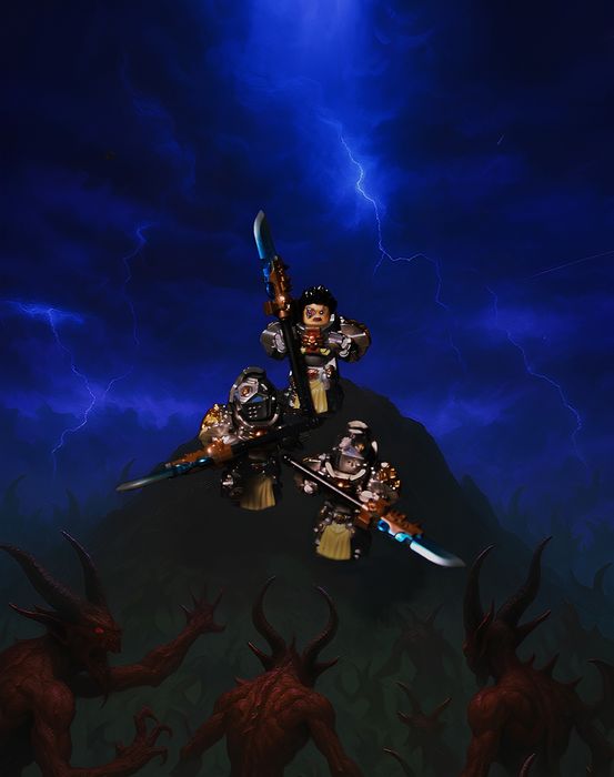 Мініфігурки Сірі Лицарі (Grey Knights) - Warhammer 40k