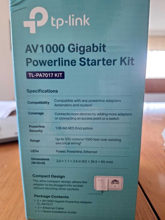 PowerLine TP-LINK TL-PA7017(Com garantia)