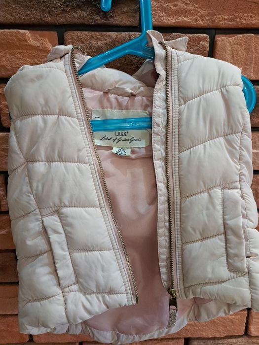Kamizelka jasny róż firmy H&M 98-104