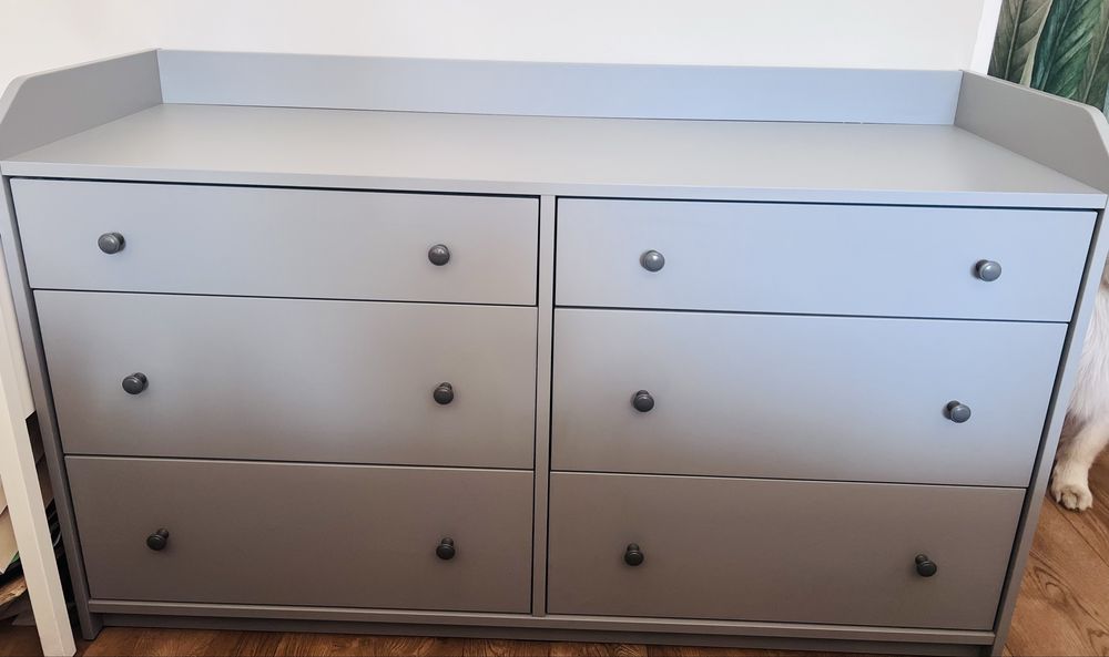 Komoda Hauga szara Ikea