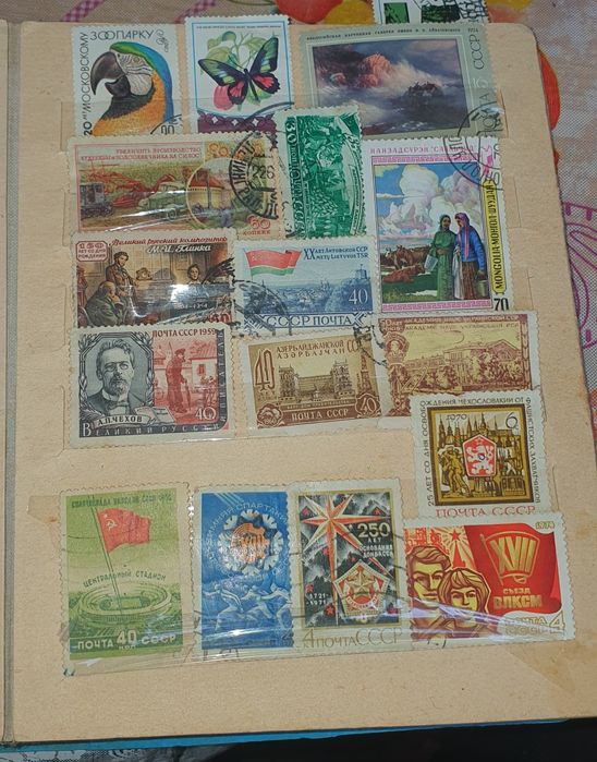 Філателістичні марки різного періоду... Не нові!!!