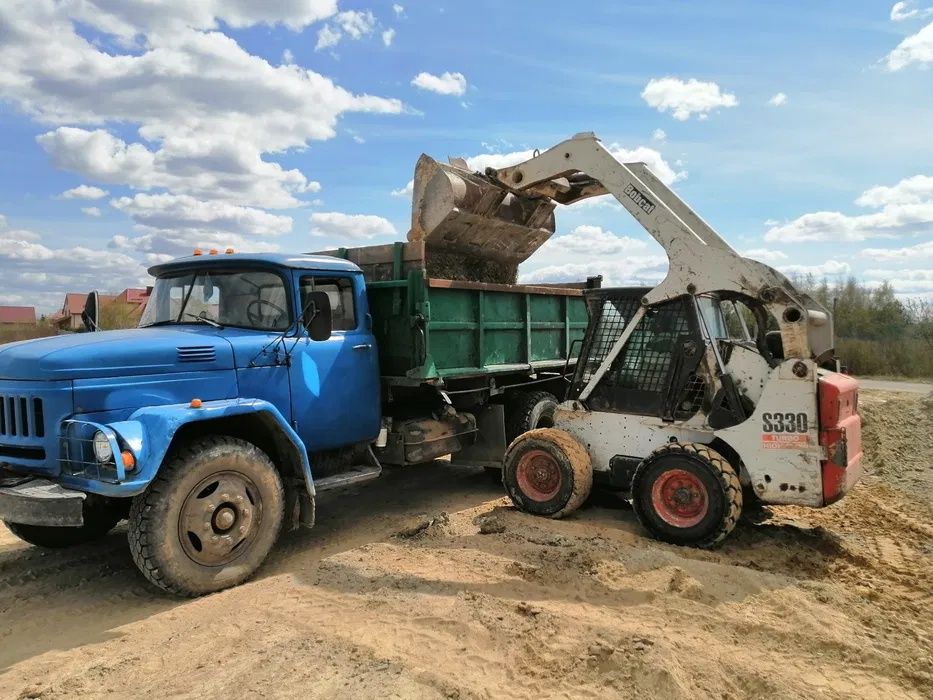 Послуги бобкат вивіз сміття зіл газель