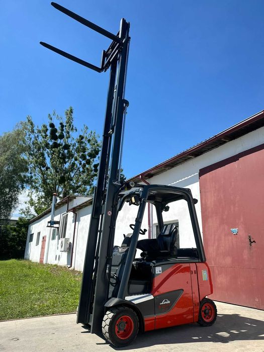 Штабелер електричний Навантажувач  1414 Навантажувач LINDE E18PH-02 1.8t 4.56m