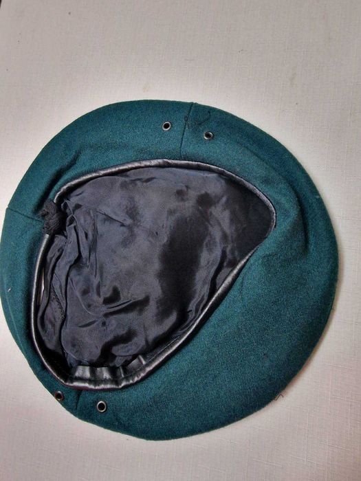 Beret wojskowy zielony bez naszywki rozmiar 59