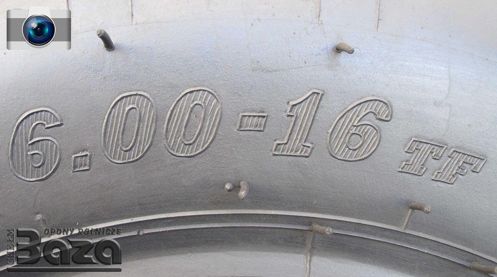 BAZA Opona 6.00-16 Agstar 8PR Mocna Gruba - Promocja 2026 !