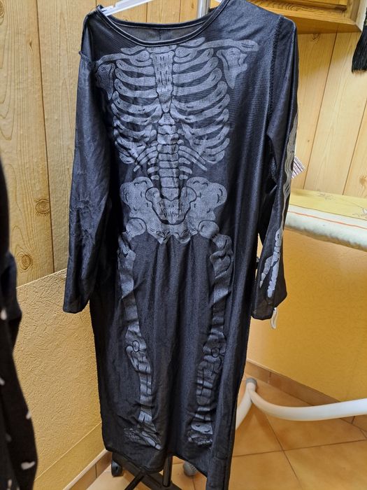 Przebranie, kostium na Halloween,  bał maskowy,karnawałowy  kościotrup