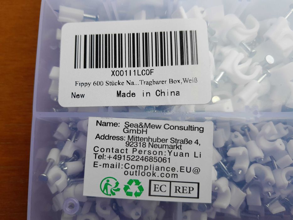 Zestaw uchwytów kablowych rózne rozmiary 600 sztuk nowe outlet