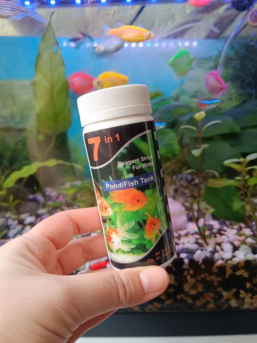 Тест смужки для акваріума