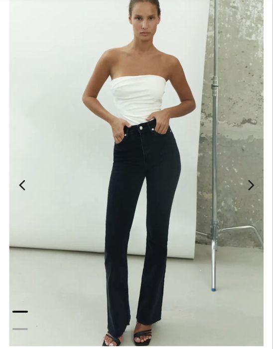 Нові джинси papaya! Низ необробленний, чуть тягнуться