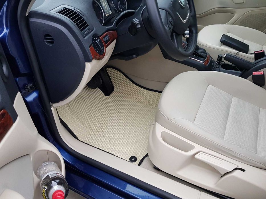 EVA килимки Skoda Octavia A5, коврики в авто, ева килимки, 3д є борти